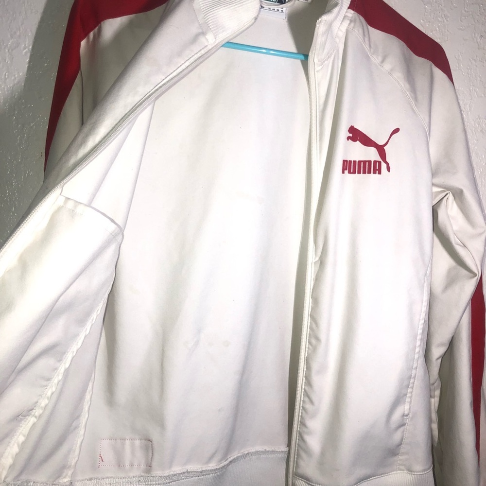 PUMA ZIP UP COLLARD JACKET